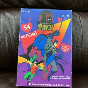 Batman and Robin valentine cards. (1996)